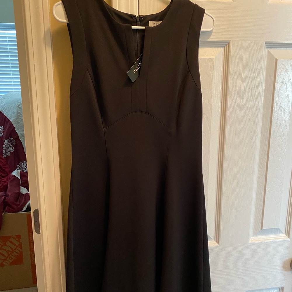 NWT Black Sleeveless White House Black Market Dress